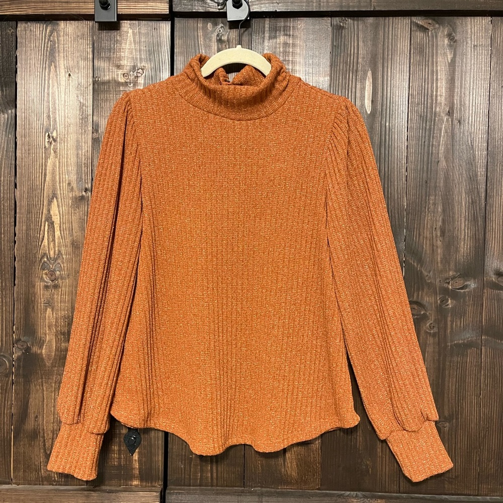 NWT Les Femme Mock Neck Sweater - Medium